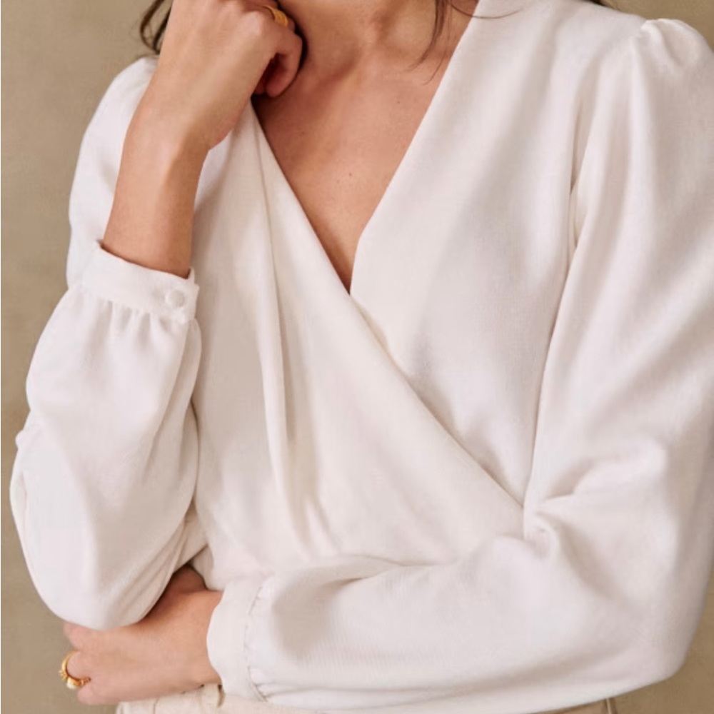 NWT Sezane Abelia Blouse